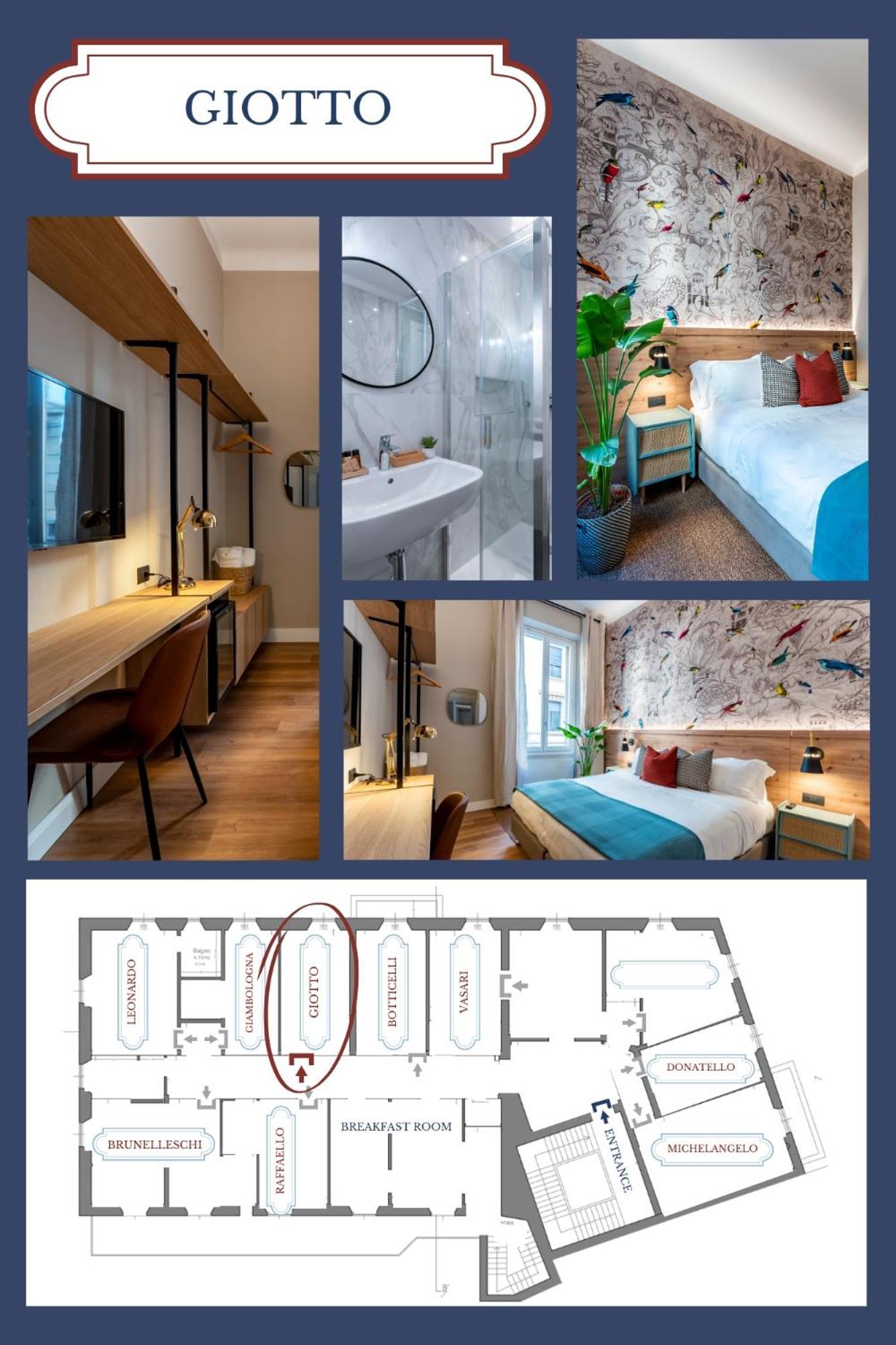 Terra Artis Guest House Florenţa Cameră foto